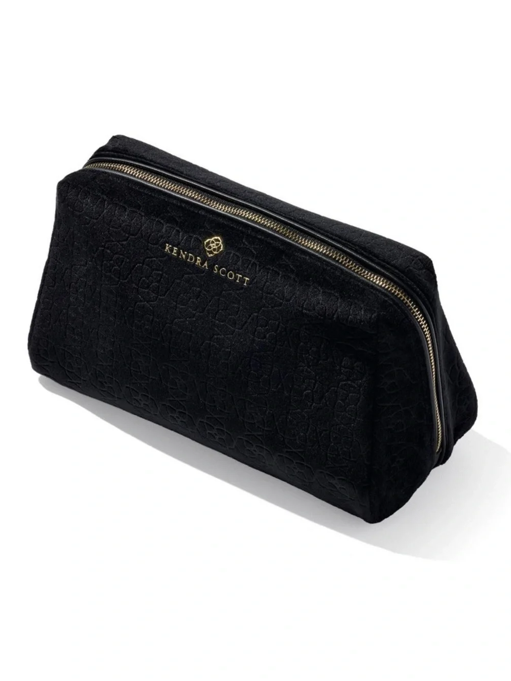 Kendra Scott Large Filigree Cosmetic Case - Black